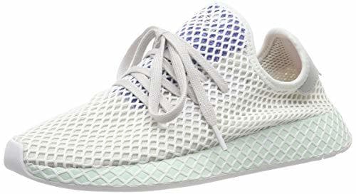 Moda adidas Deerupt Runner Zapatillas de Gimnasia Hombre, Gris