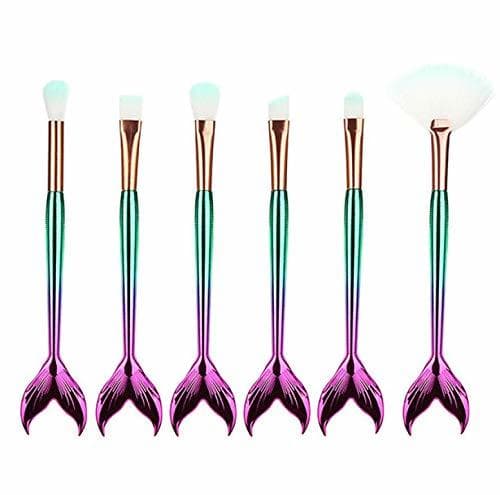 Product JUJA Pincel de Maquillaje Sereia Makeyp Brushes Set Pinceles Maquillajes Profesionales Face