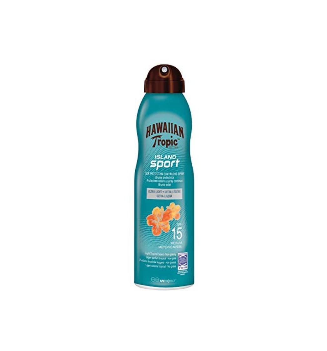 Product Hawaiian Tropic Island Sport SPF 15 - Bruma Solar Deportiva en Spray