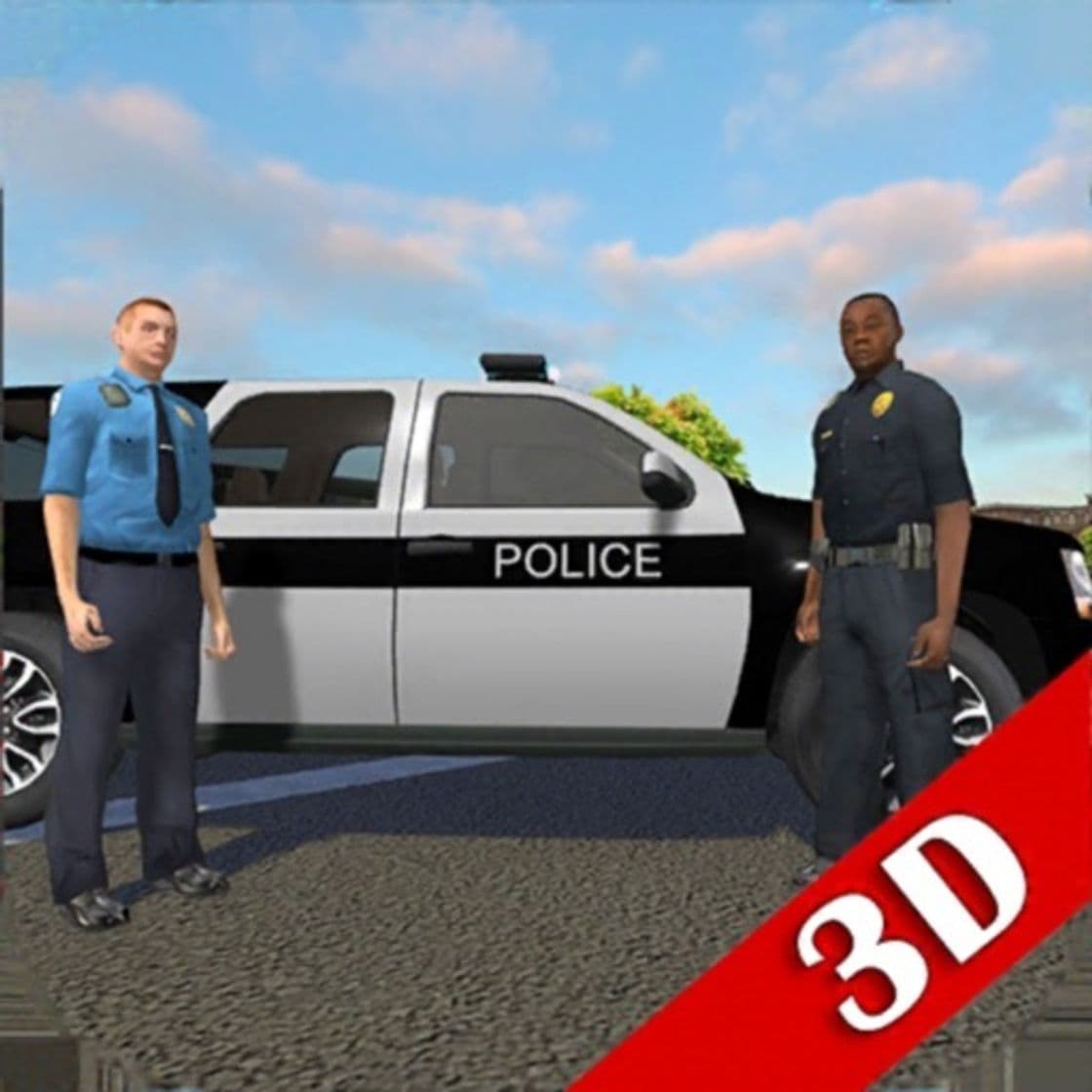 App Police Cop Simulator. Gang War