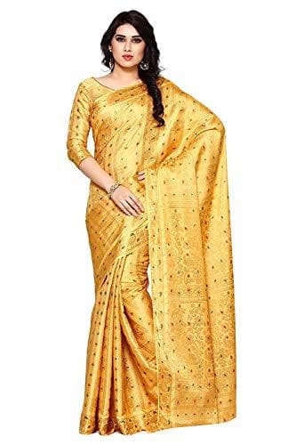 Product G Looks Women's Silk Saree with Blouse Piece