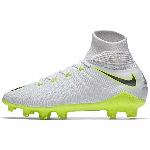 Lugar Nike Hypervenom Phantom III Elite DF FG, Zapatillas de Fútbol Unisex Niños,