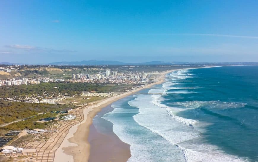 Lugar Praia da Costa da Caparica