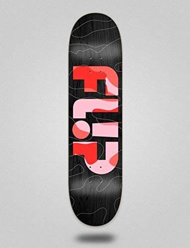 Place Flip Monopatín Skate Skateboard Deck Odyssey Camo Red 7.88"