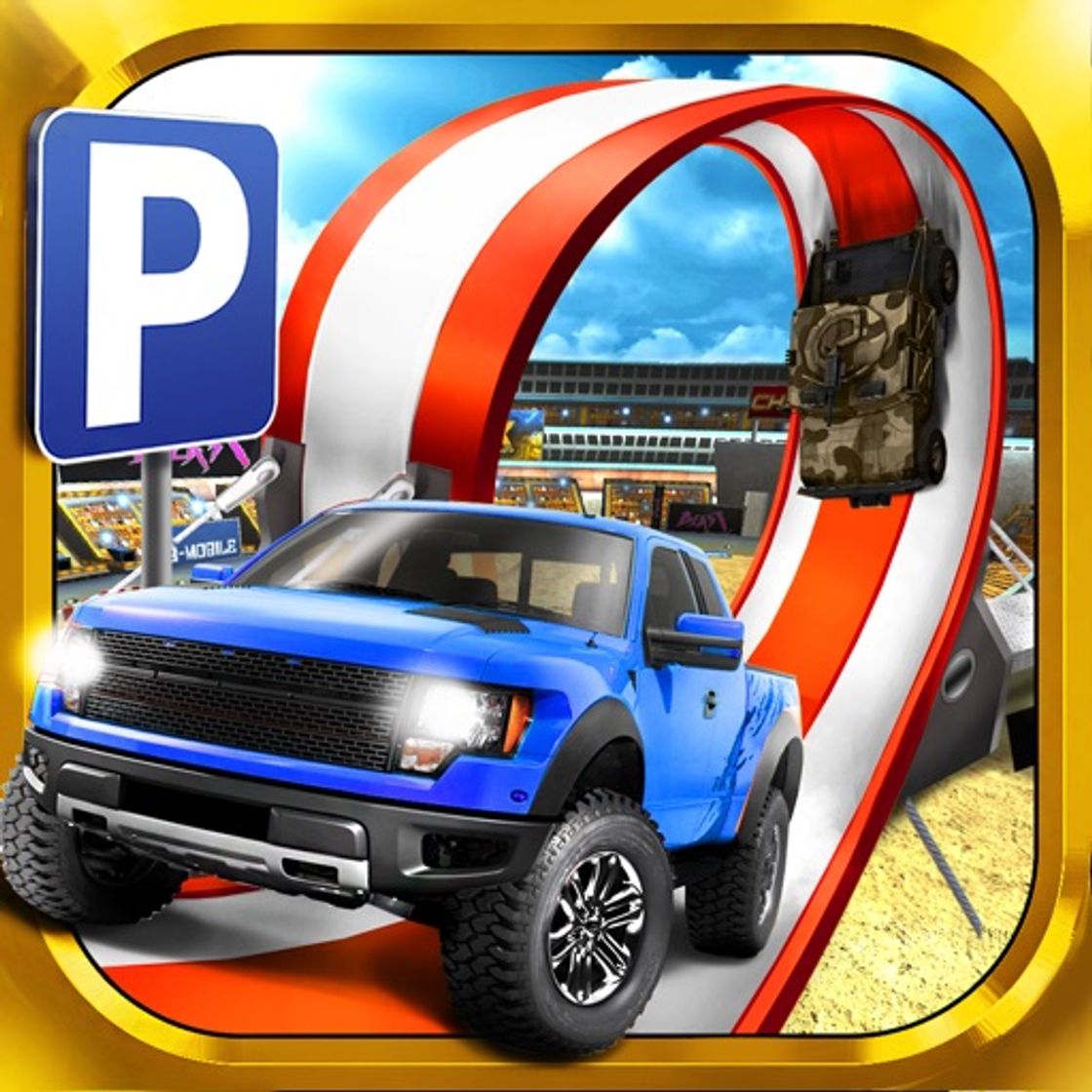 App Monster Truck Parking Game Real Car Racing Games