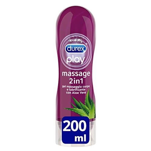 Beauty Durex Massage 2 In 1 Aloe Vera 200 Ml 1 Unidad 200