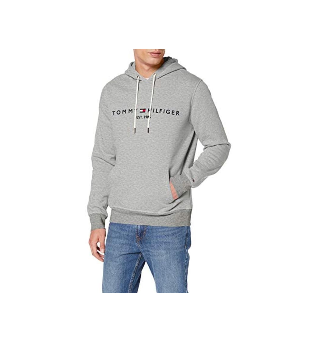 Fashion Tommy Hilfiger Herren TOMMY LOGO HOODY Sweatshirt, Grau