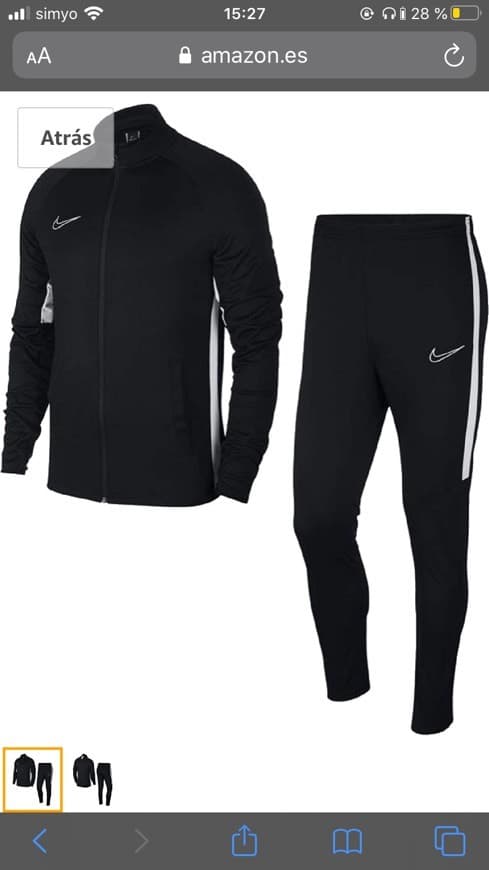 Fashion Chandal Nike Academy 