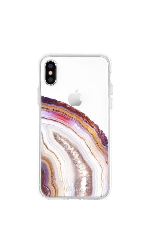 Product Dusty Agate Clear Case Cover.