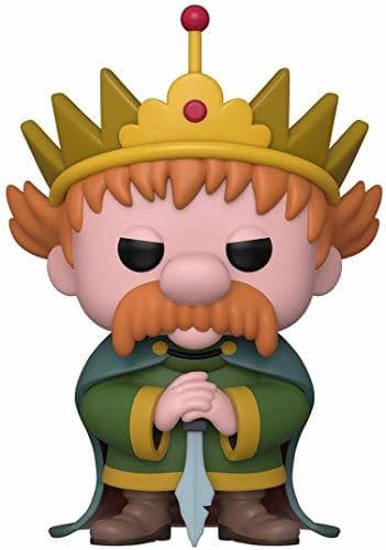 Game Funko Pop Figura De Vinil Animation: Disenchantment-King Zog Coleccionable, Multicolor