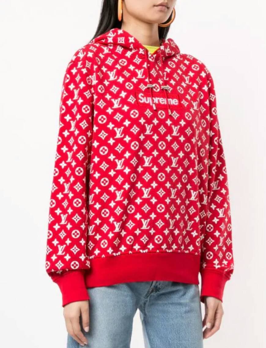 Moda Sudadera Louis Vuitton X Supreme