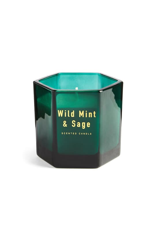 Producto Vela hexagonal verde Wild Mint and Sage