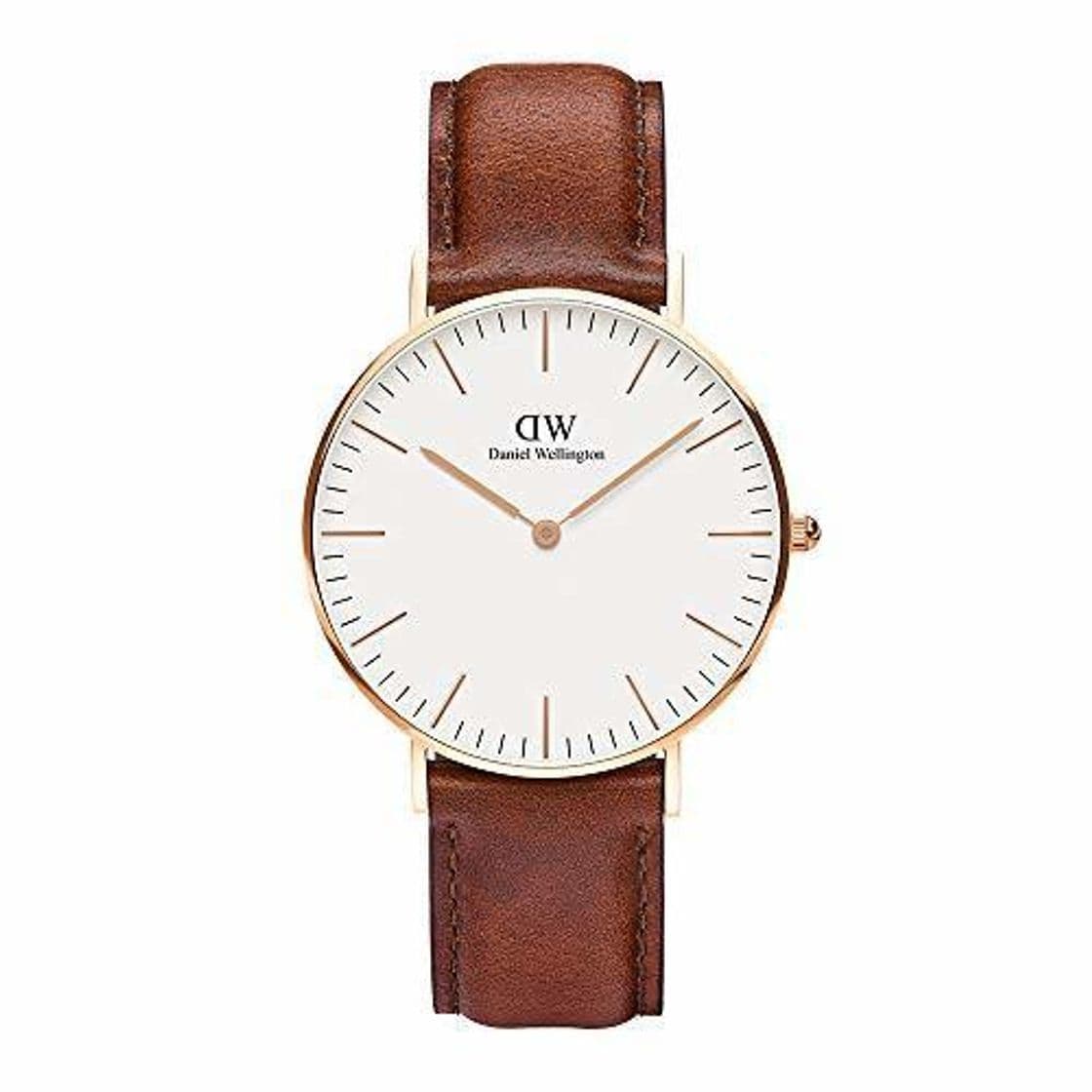 Moda Daniel Wellington - Reloj analógico para mujer de cuero