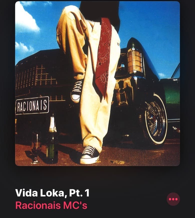 Canción Vida loka pt.1 - Racionais mc’s 