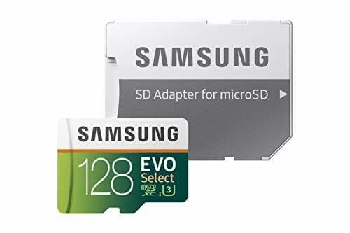 Producto Samsung EVO Select - Tarjeta de Memoria microSDXC de 128 GB con