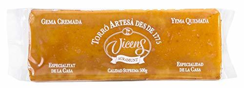 Producto Turrón Yema Quemada Torrons Vicens 500G