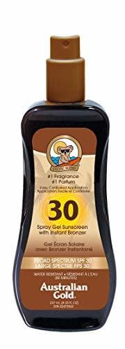 Belleza Australian Gold Sunscreen Spf30 Spray Gel With Instant Bronzer 237 ml 1