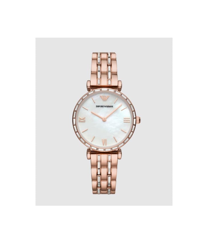 Producto Reloj de mujer Emporio Armani AR11294 de acero rosa · Emporio ...