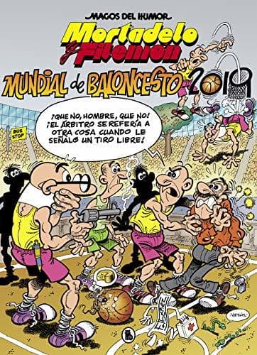 Libro Mortadelo y Filemón. Mundial de Baloncesto 2019