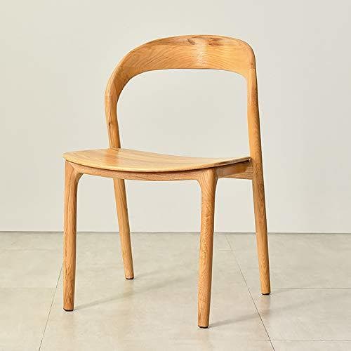 Product Solid Wood Dining Chair Semi-Circle Chair Dining Restaurant Restaurant Leisure Chair Home