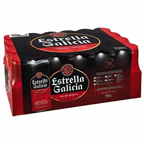 Product Estrella Galicia Cerveza - Paquete de 24 x 330 ml - Total