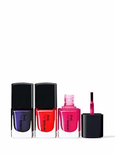 Beauty FIND - Bright Pop - Esmalte de uñas, n.3 unidades 