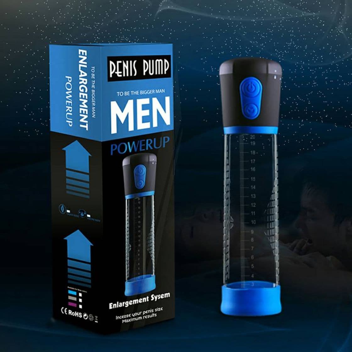 Producto Bomba de pene de vacío para hombres adultos

