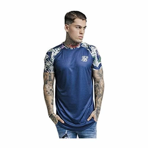 Producto Camiseta Siksilk Raglan Curved Navy S