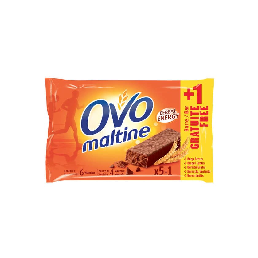 Product Promo Barra energética OVOMALTINE 6x20g