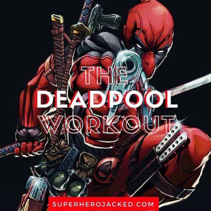 Moda THE DEADPOOL WORKOUT 