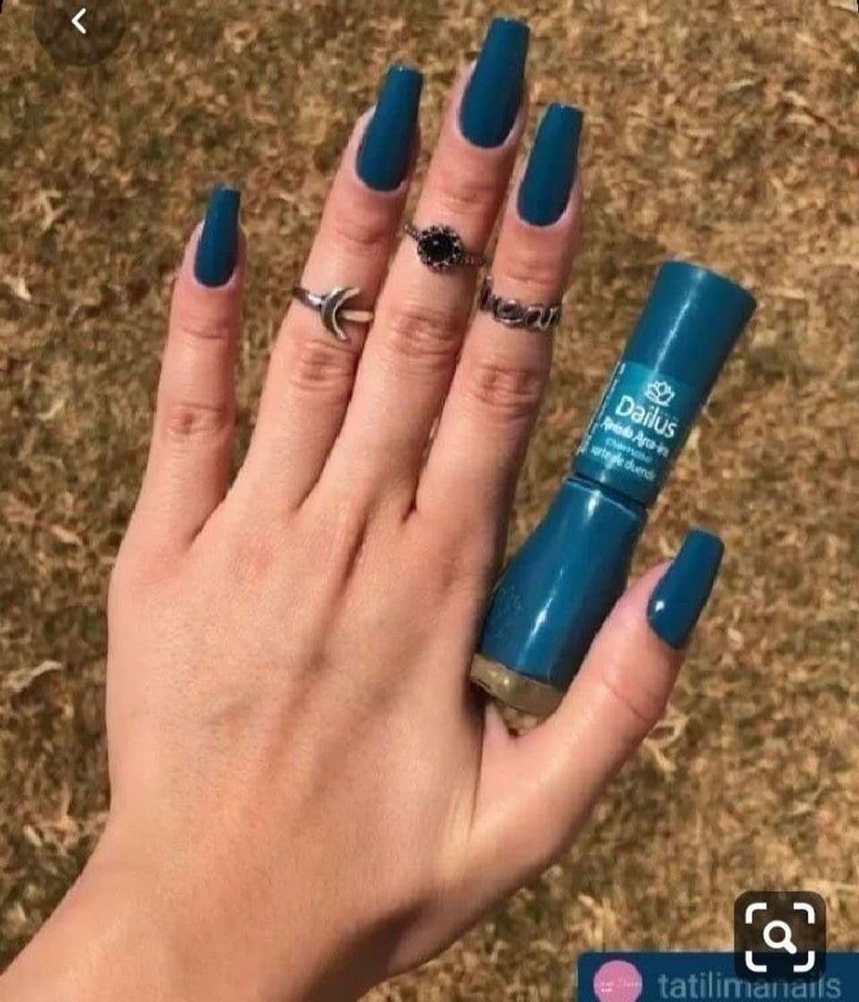 Moda Unhas azuis🦋