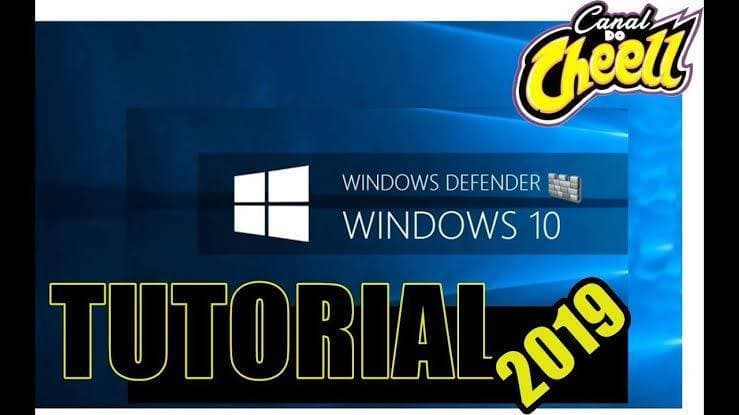 Moda TUTORIAL PARA DESATIVAR ANTIVIRUS OU WINDOWS DEFENDER DO WIN