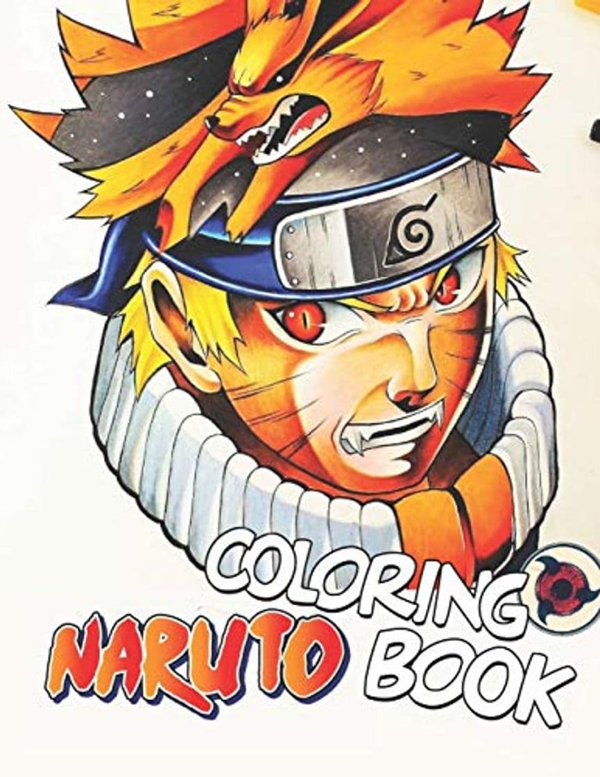 Libro Naruto coloring book: Great book to color