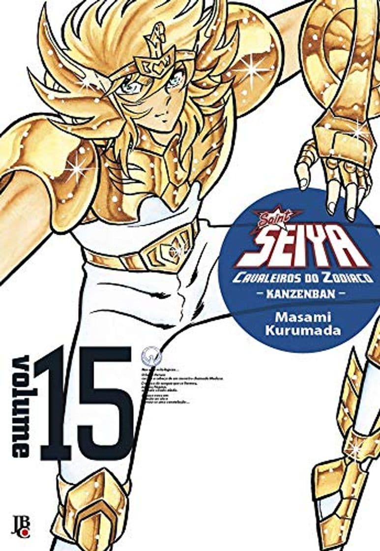 Libro Editora JBC Cavaleiros do Zodíaco - Saint Seiya Kanzenban - Vol. 15