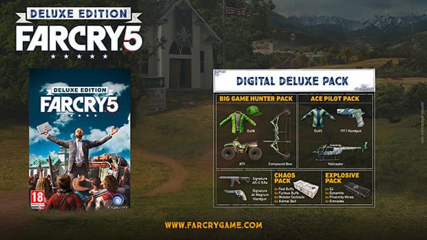 Videojuegos Far Cry 5 - Digital Deluxe Edition