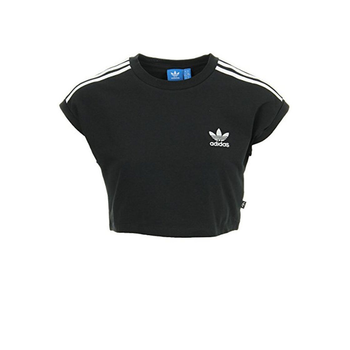 Moda Adidas Cropped Camiseta