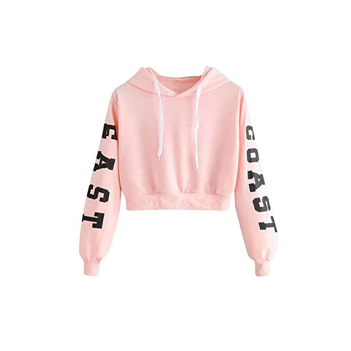 Fashion Overdose Sudadera con Capucha De Manga Larga con Estampado De Letras para