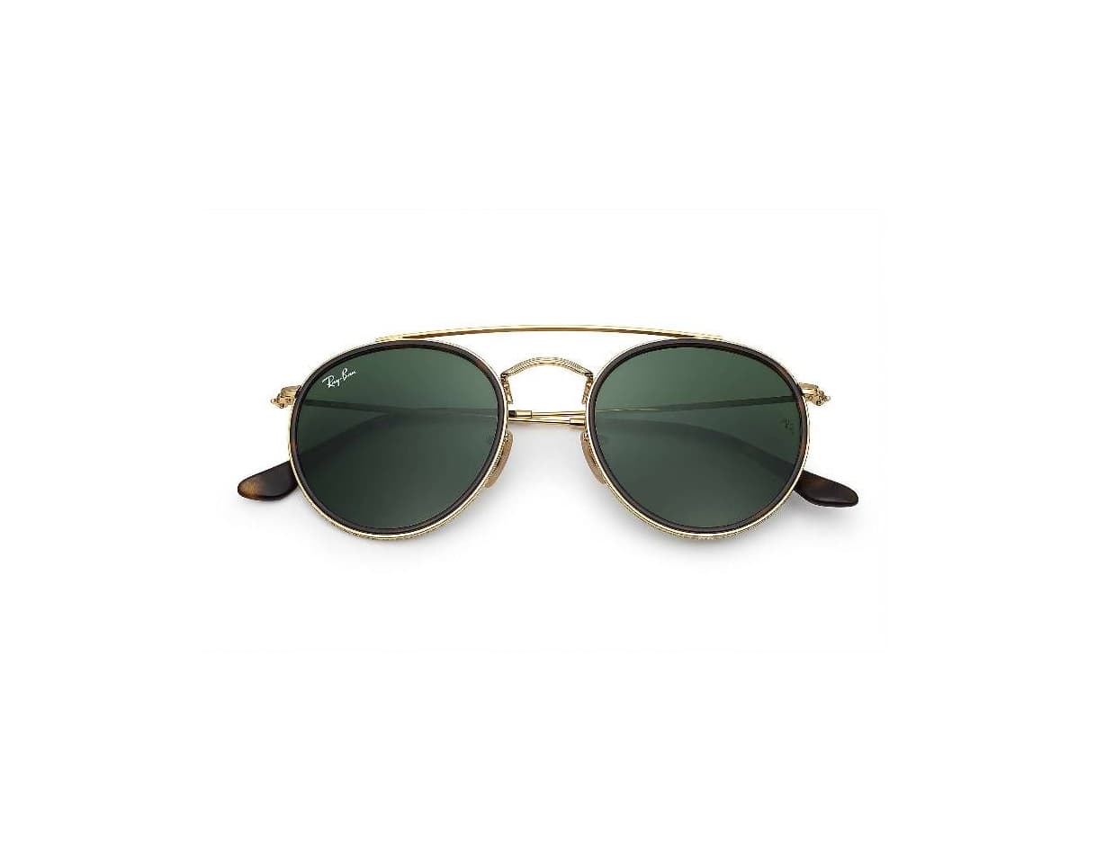 Moda Ray-Ban 0RB3647N, Gafas de Sol Unisex Adulto, Marrón