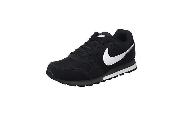 Moda Nike NIKE MD RUNNER 2 Zapatillas de running Hombre, Negro/Blanco/Gris