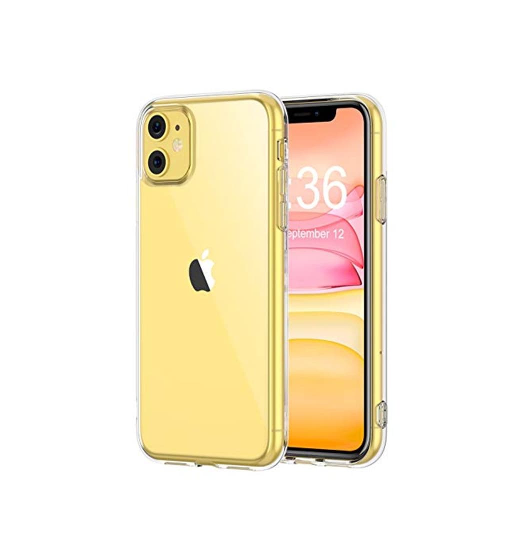 Electrónica Bovon Funda para iPhone 11, Carcasa Transparente Ultrafina para iPhone 11, Protección