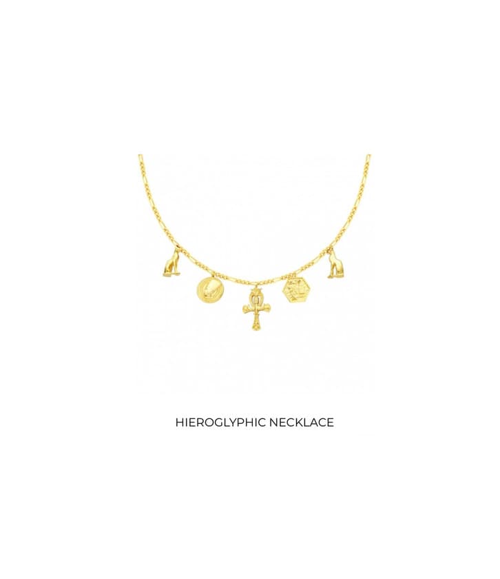 Producto HIEROGLYPHIC NECKLACE - Maria Pascual