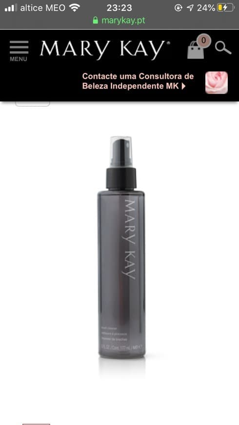 Product Spray de limpeza de pincéis Mary kay 