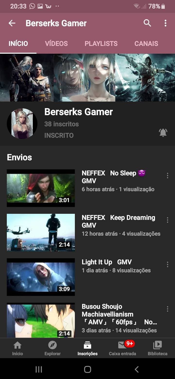 Moda Berserks Gamer