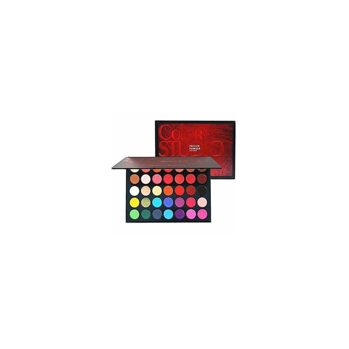 Belleza Beauty Glazed Nuevo 35 Color Maquillaje Paleta de Sombra de Ojos Shimmer