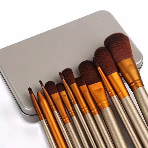 Product Nuevo Pro 12pcs Pinceles de maquillaje Eye Shadow Foundation Eyebrow Lip Eyeliner