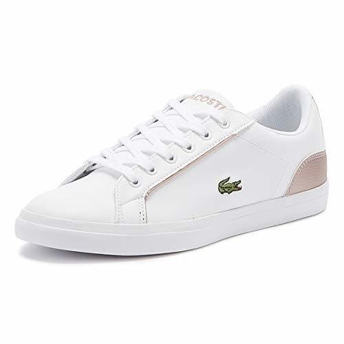 Fashion LACOSTE Lerond 319 2 CUJ Zapatillas Moda Chicas Blanco/Rosa