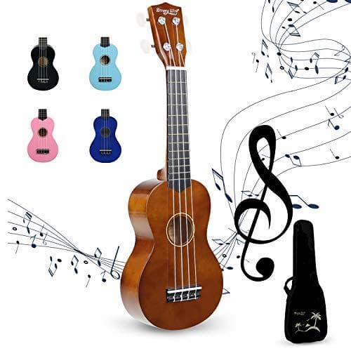 Product Ukelele Soprano Para Principiantes Niños Estudiantes y Adultos Strong Wind 21 Pulgadas