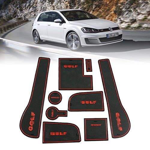 Product SUPAREE Puerta Seguridad Pad Cup Alfombrillas Decoracin Piezas -Auto Styling Alfombrilla de