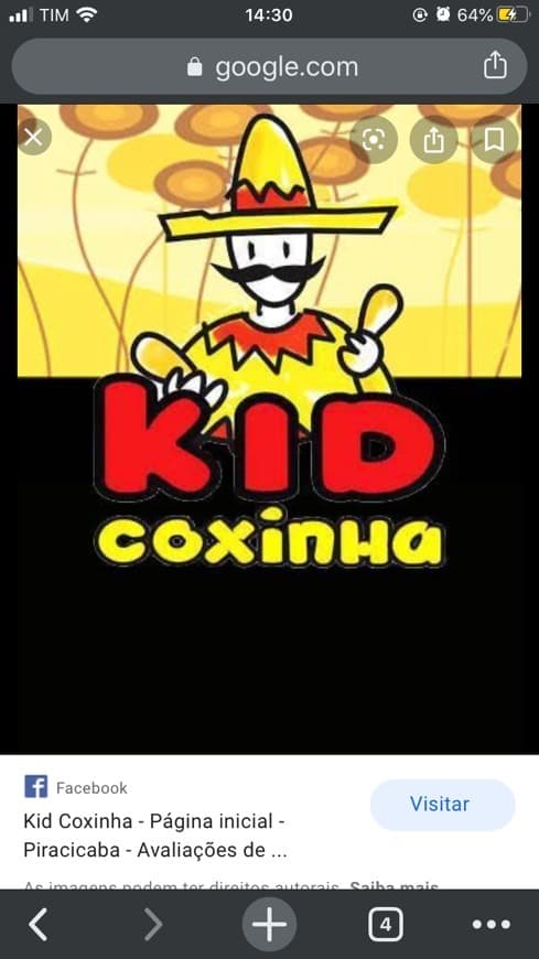 Restaurantes Kid Coxinha