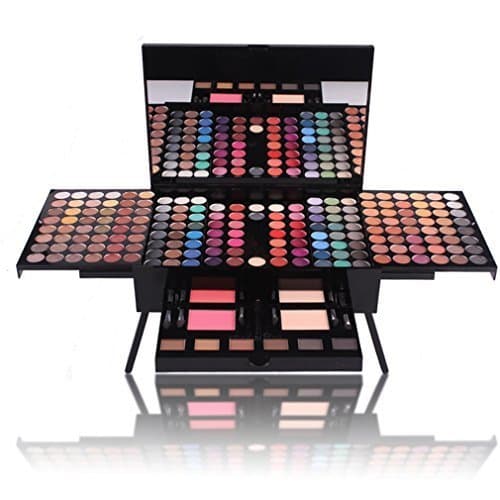 Place JasCherry 190 Colores Sombra De Ojos Paleta de Maquillaje Cosmética